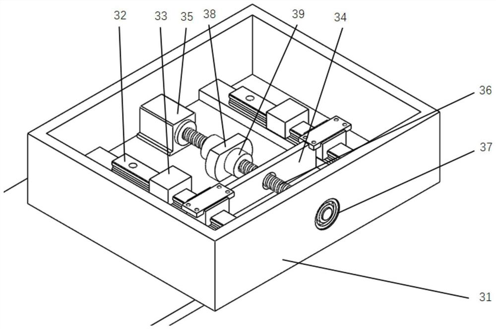 Visual oil film measuring device suitable for high-low pair oil-gas two-phase mixed lubrication