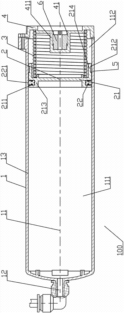 Novel pressurizing flow-increasing water storage device and flushing system