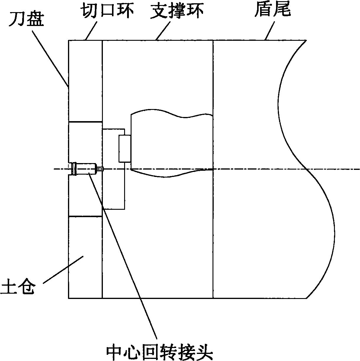 Shield construction system based on ground penetrating radar