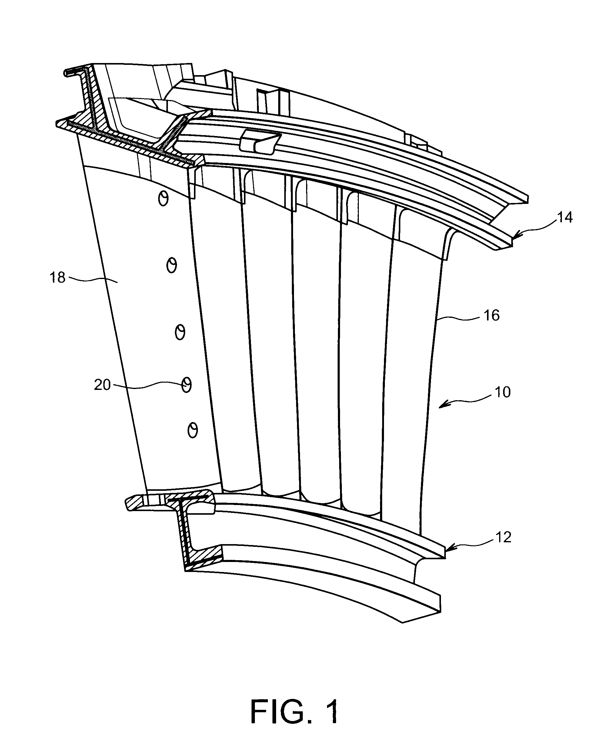 Method of lost-wax manufacture of an annular bladed turbomachine assembly, metal mould and wax model for implementing such a method