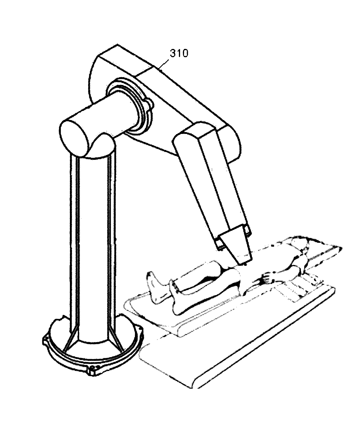 Optimisation of a method for calculating doses deposited by an ionising beam