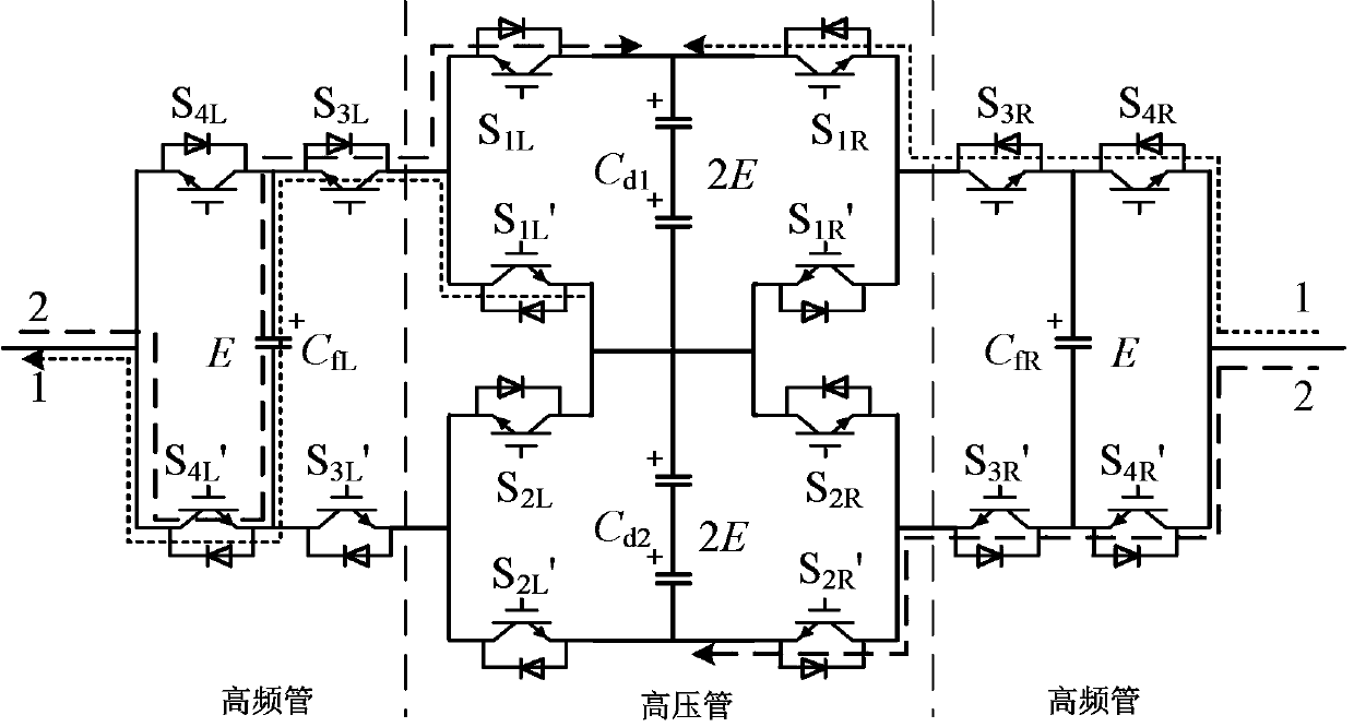 H-bridge five-level active neutral point clamped inverter and dead zone effect suppression method