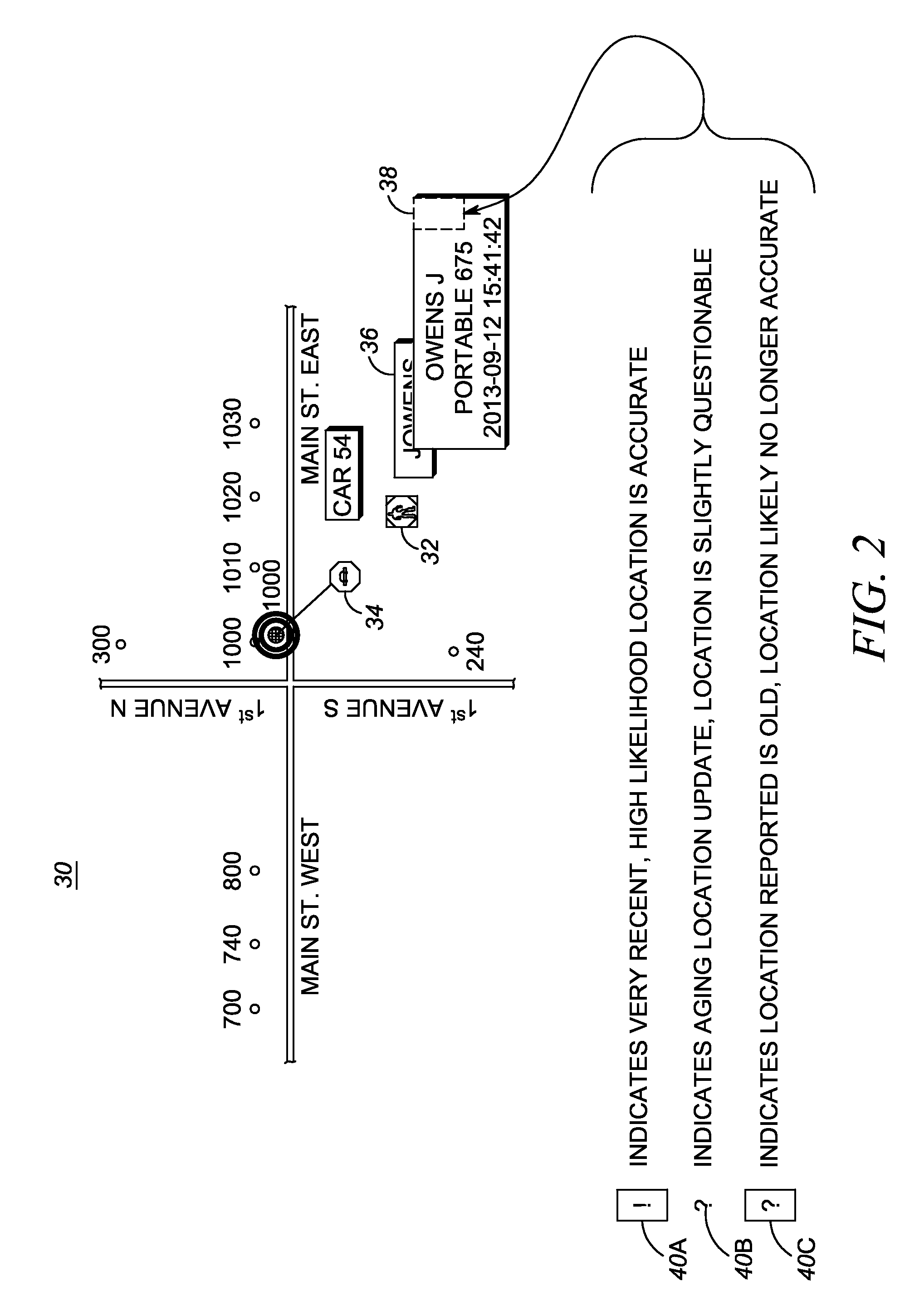 Method of and system for assisting a computer aided dispatch center operator with dispatching and/or locating public safety personnel