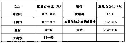 Aronia melanocarpa functional beer and preparation method thereof