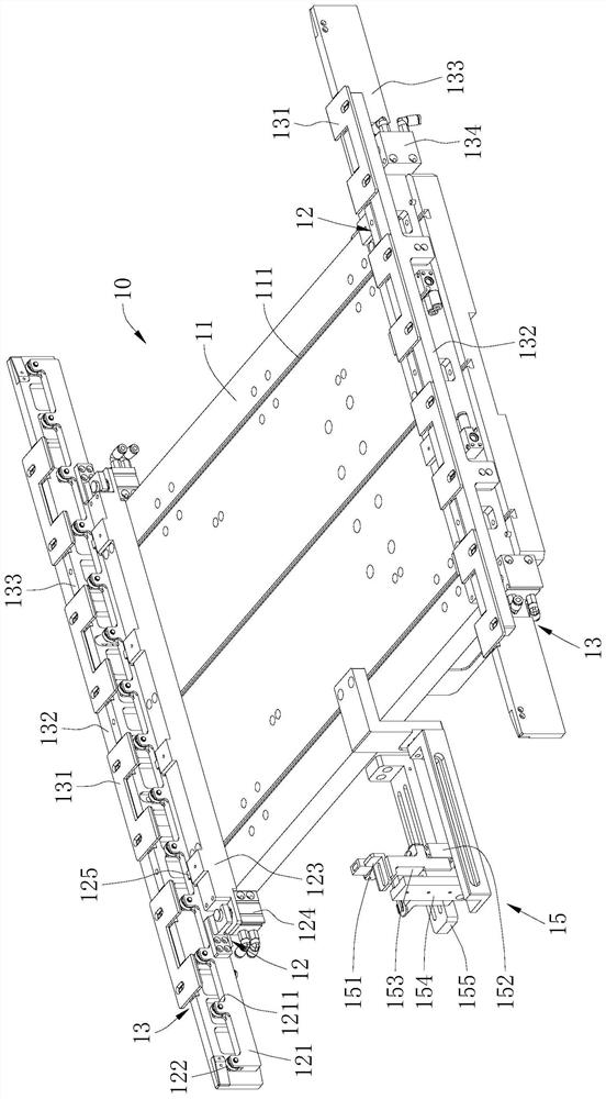 Substrate conveying device