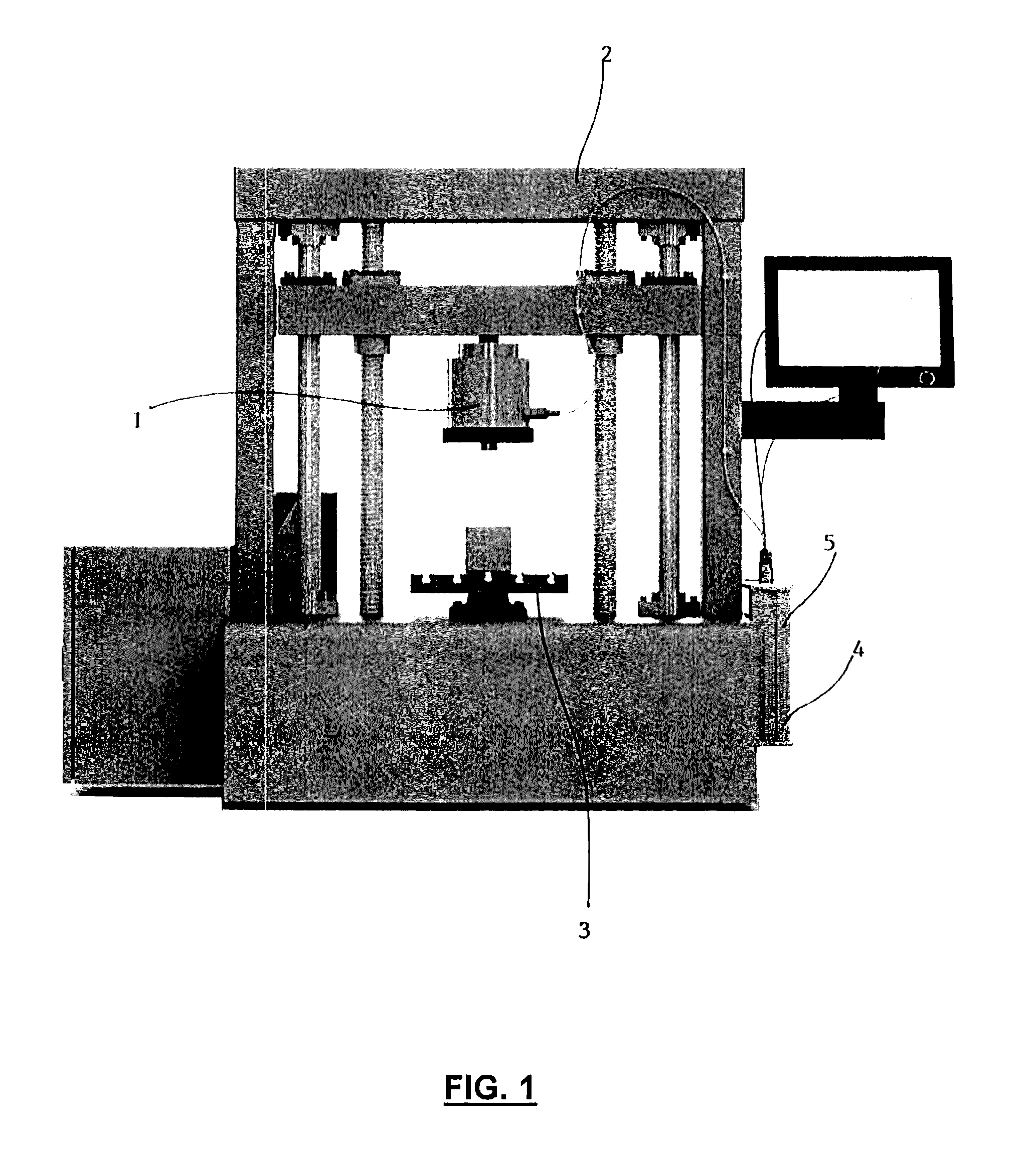 An indentation device, instrumented measurement system, and a method for determining the mechanical properties of materials by the indentation method