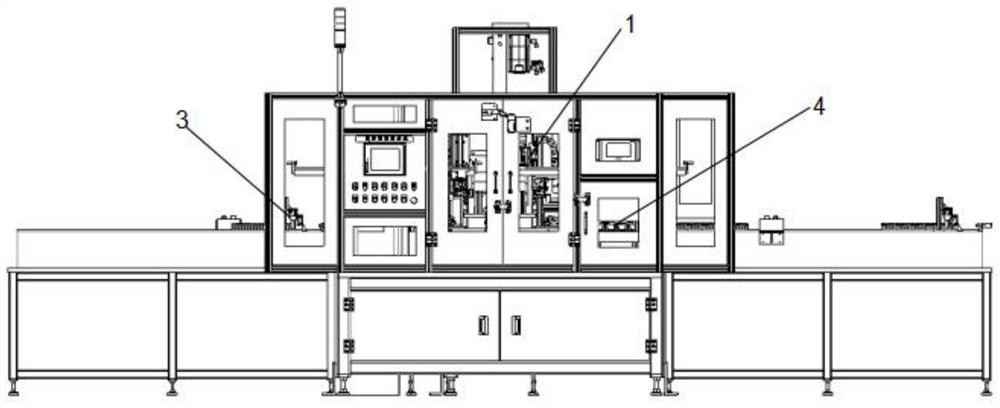 Copper bush press-in machine for connecting rod