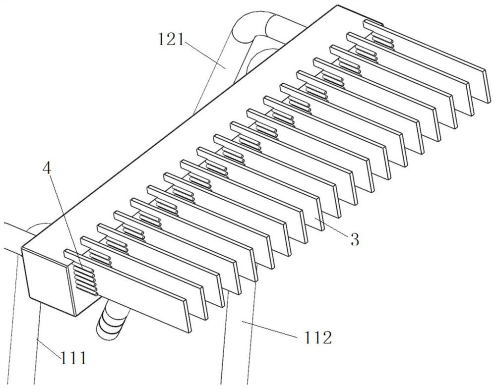 Blade cooler and preparation system of cellosilk