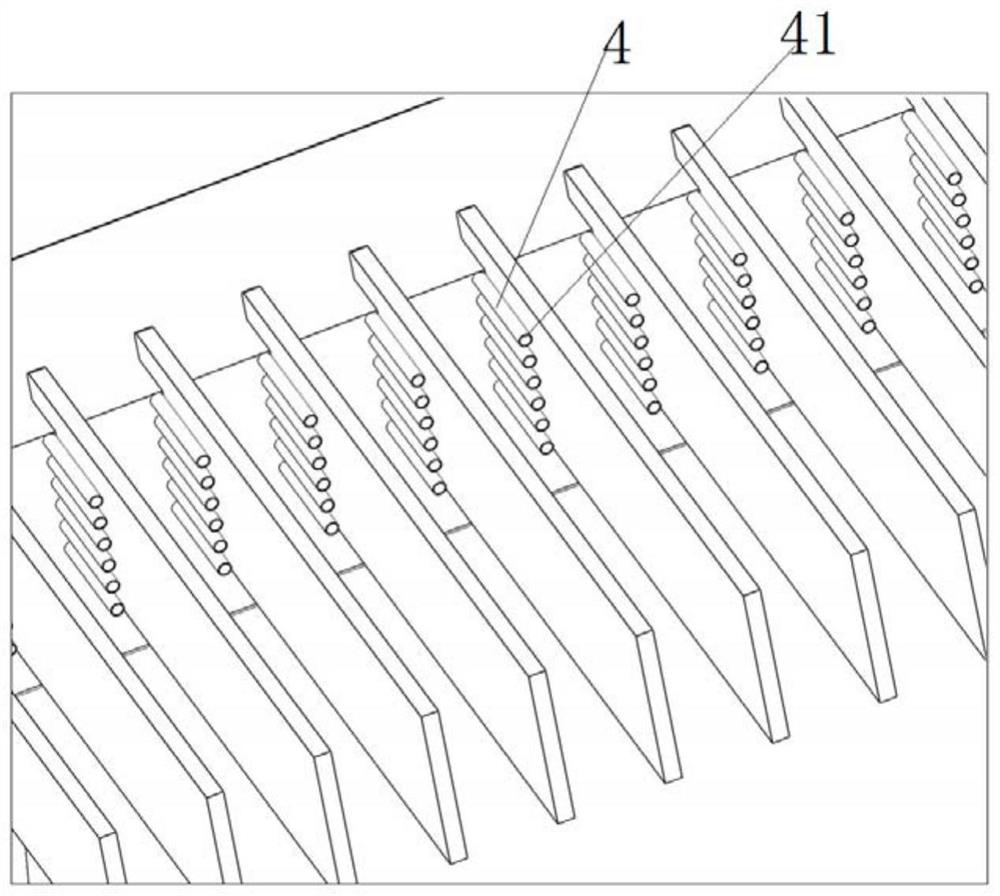 Blade cooler and preparation system of cellosilk