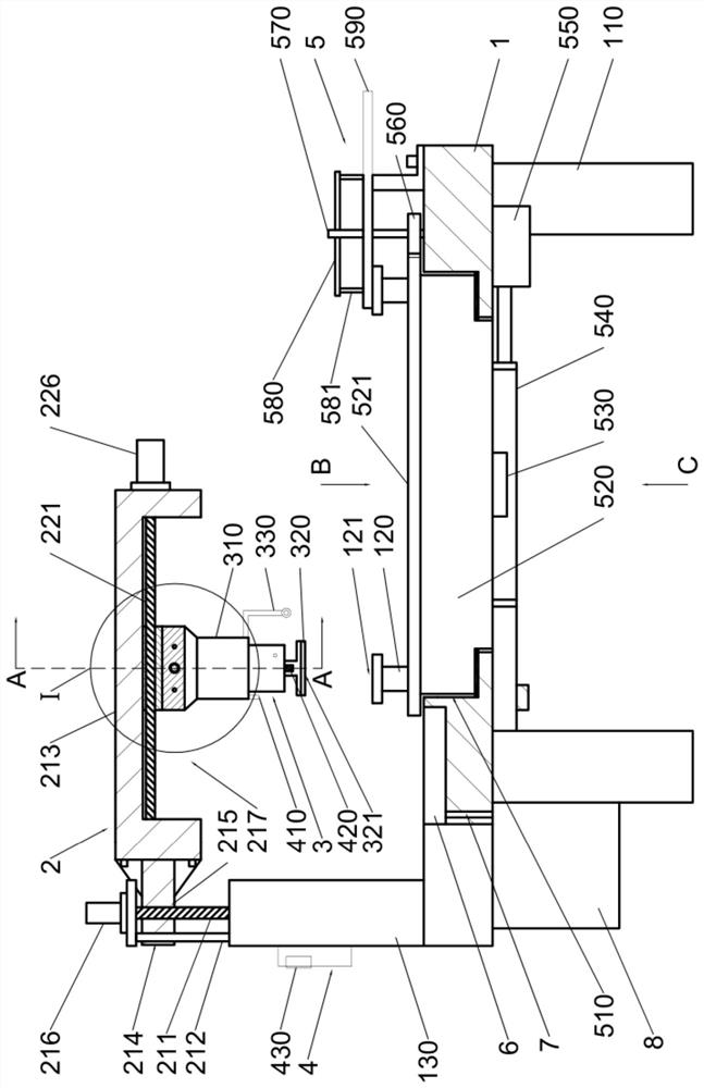 Special-shaped mobile phone lens machining device and machining technology