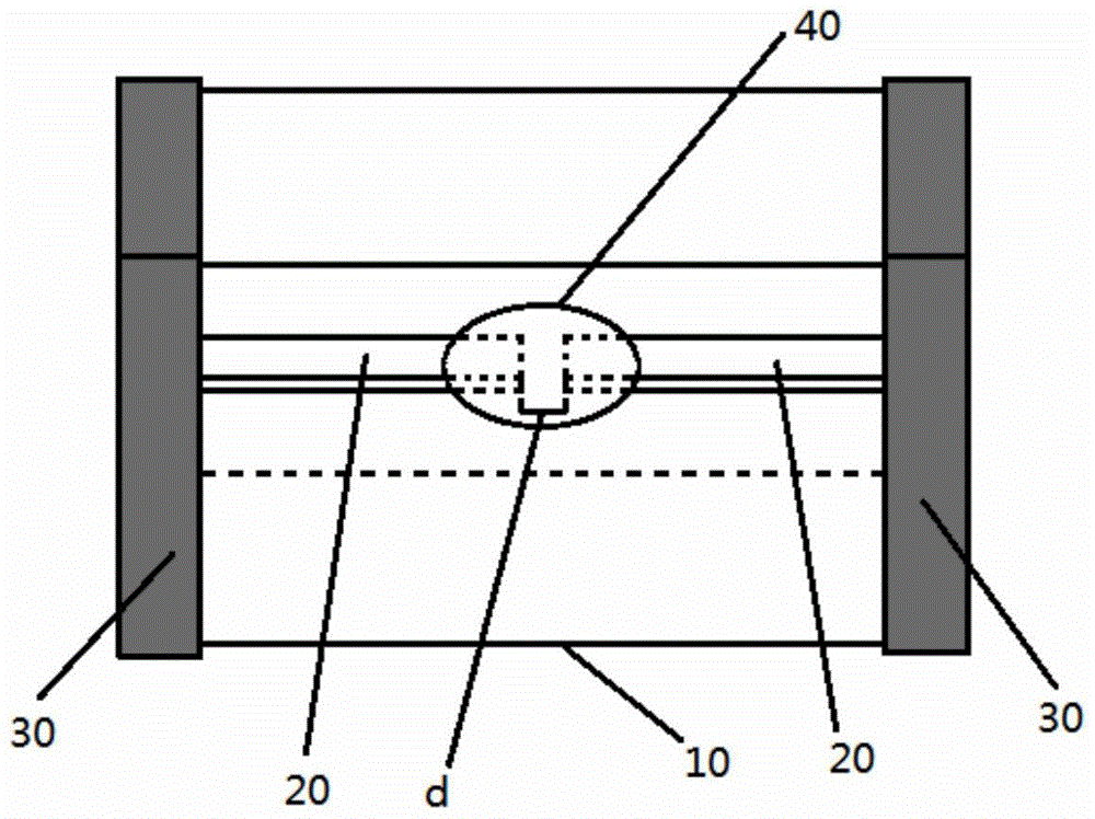 Glass ceramic body static inhibitor and preparation method thereof