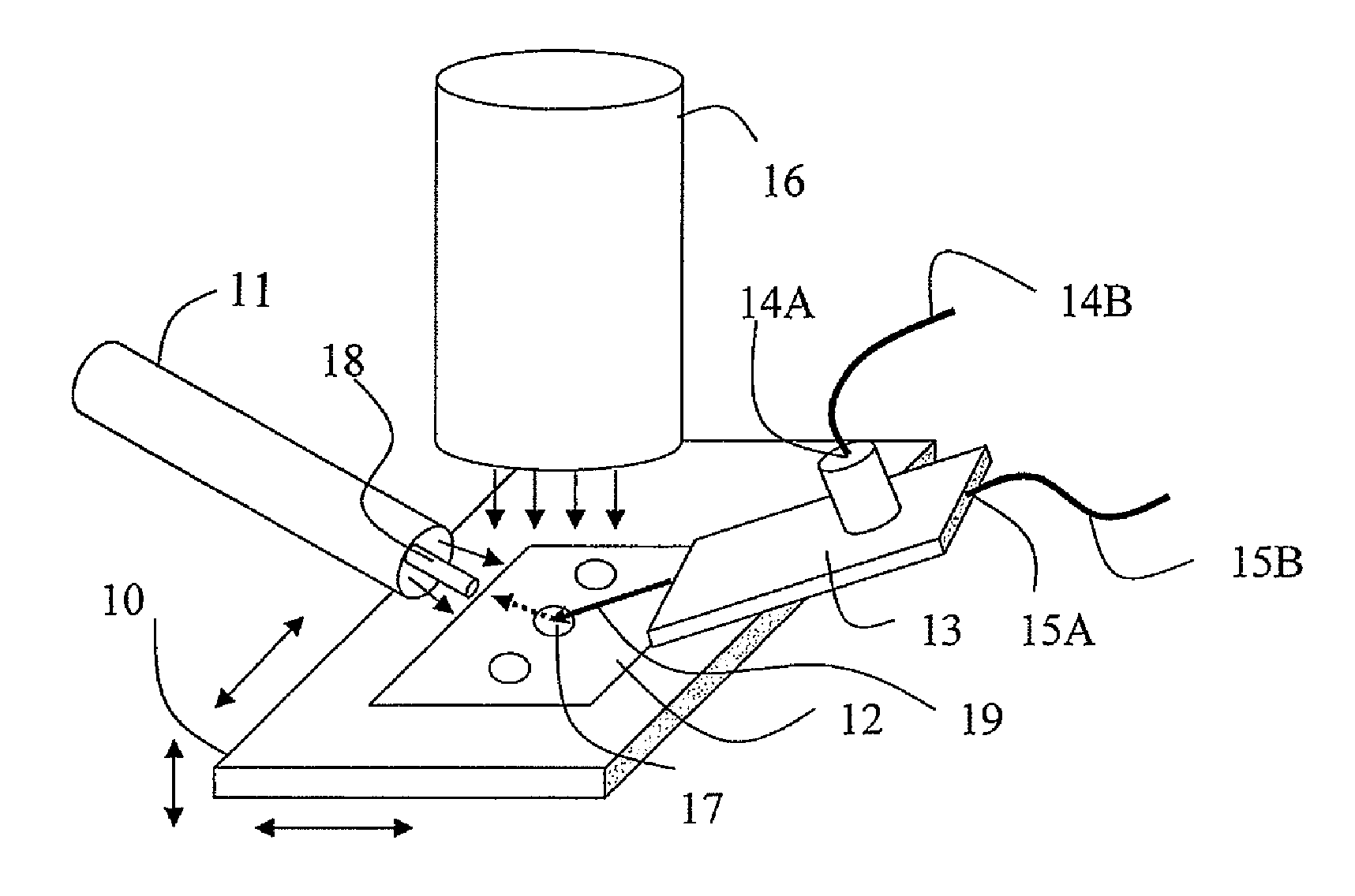 Method and system for desorbing and ionizing chemical compounds from surfaces