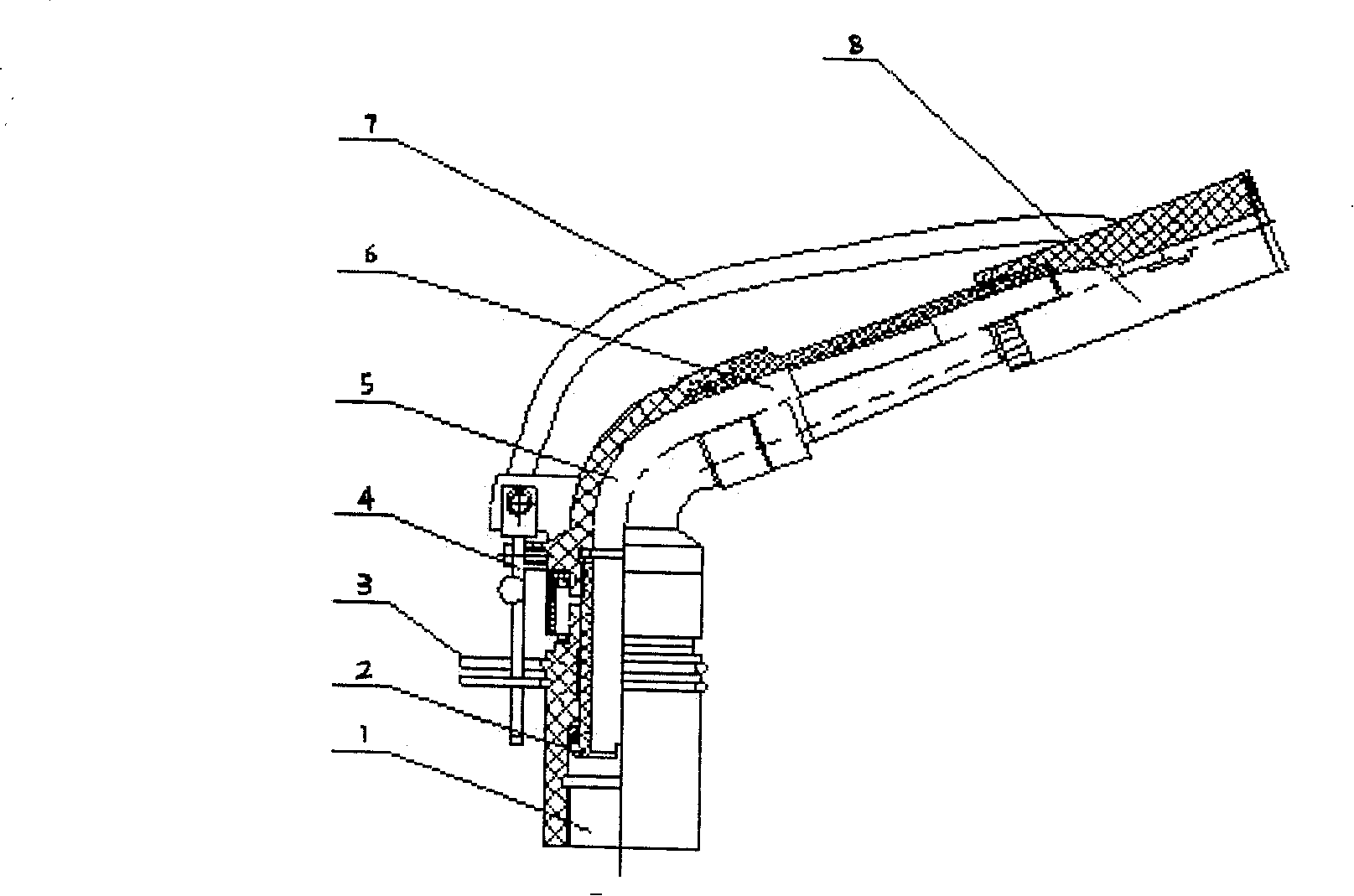 Wall-attachment fluidic sprinkler