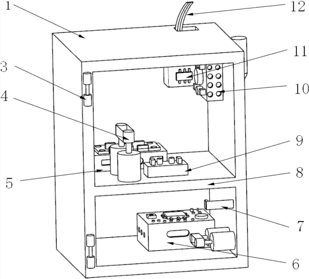 Miniature multifunctional interchanger integration case