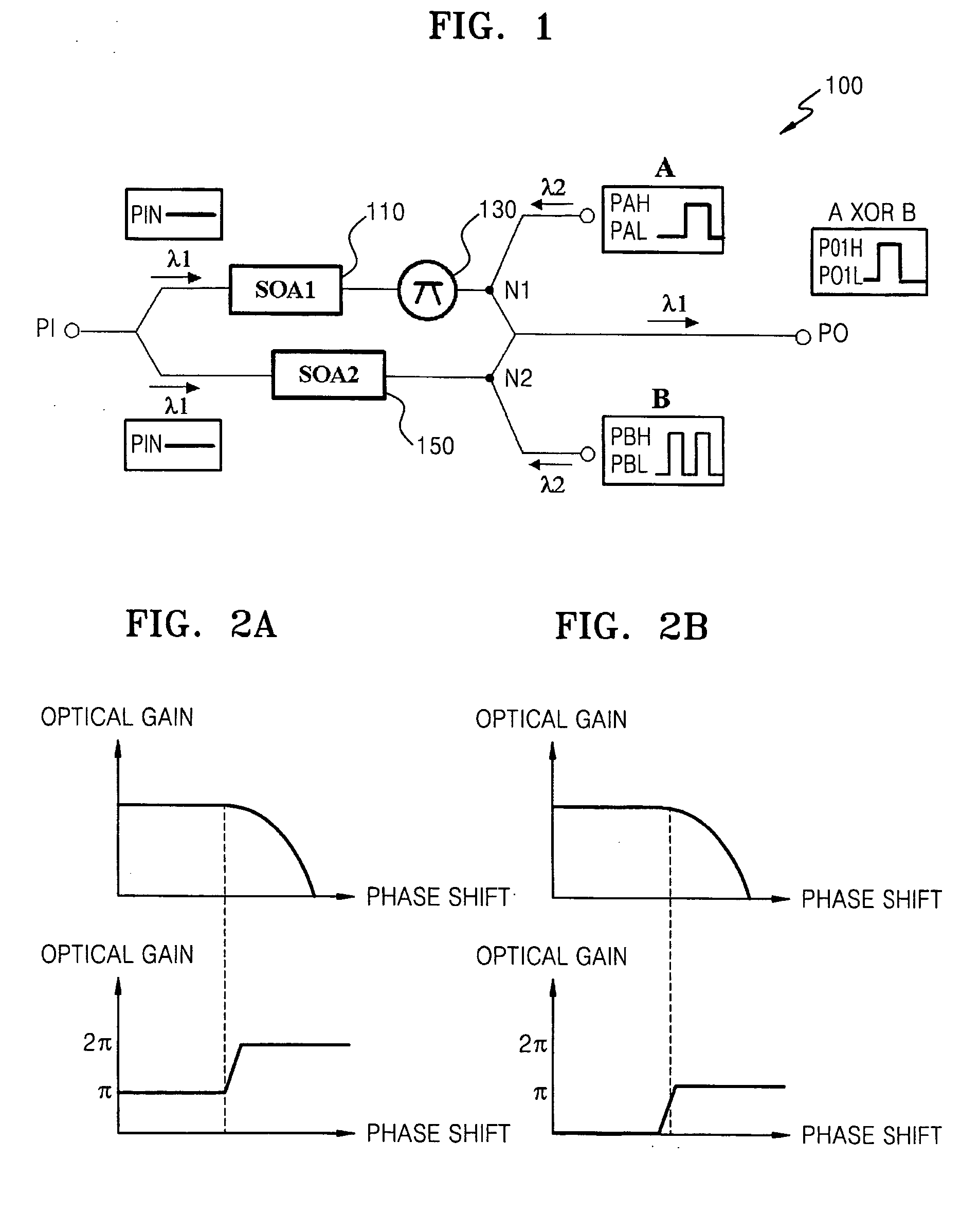 Optical logic element