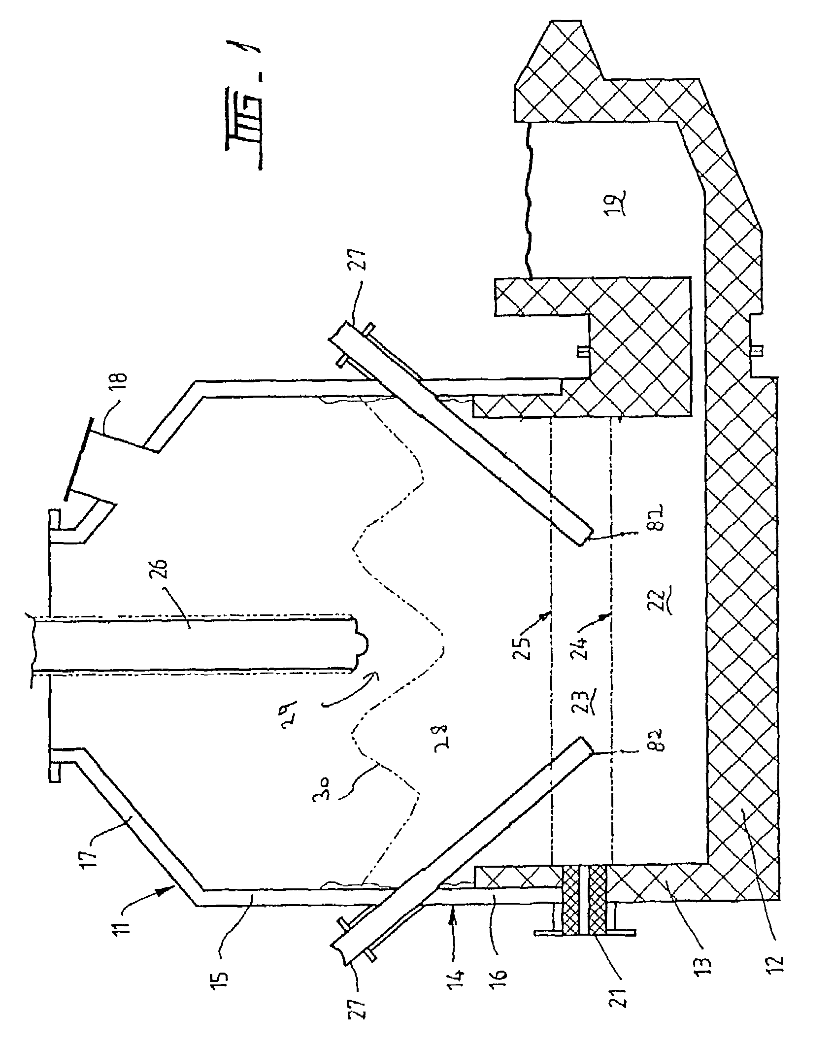 Direct smelting process and apparatus