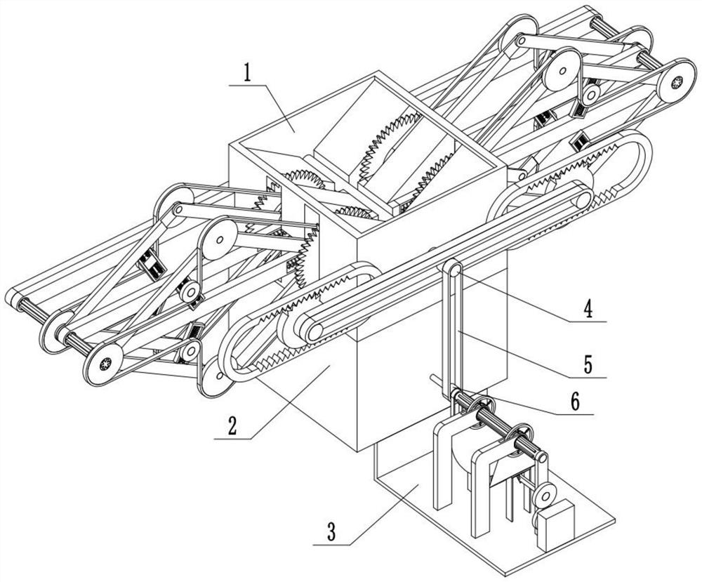 A kind of construction material recovery equipment