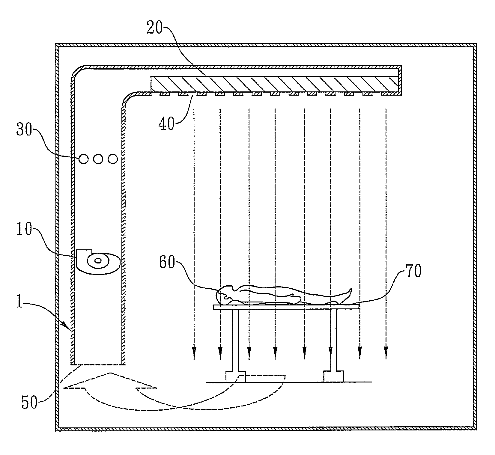 Medical mini-environment device