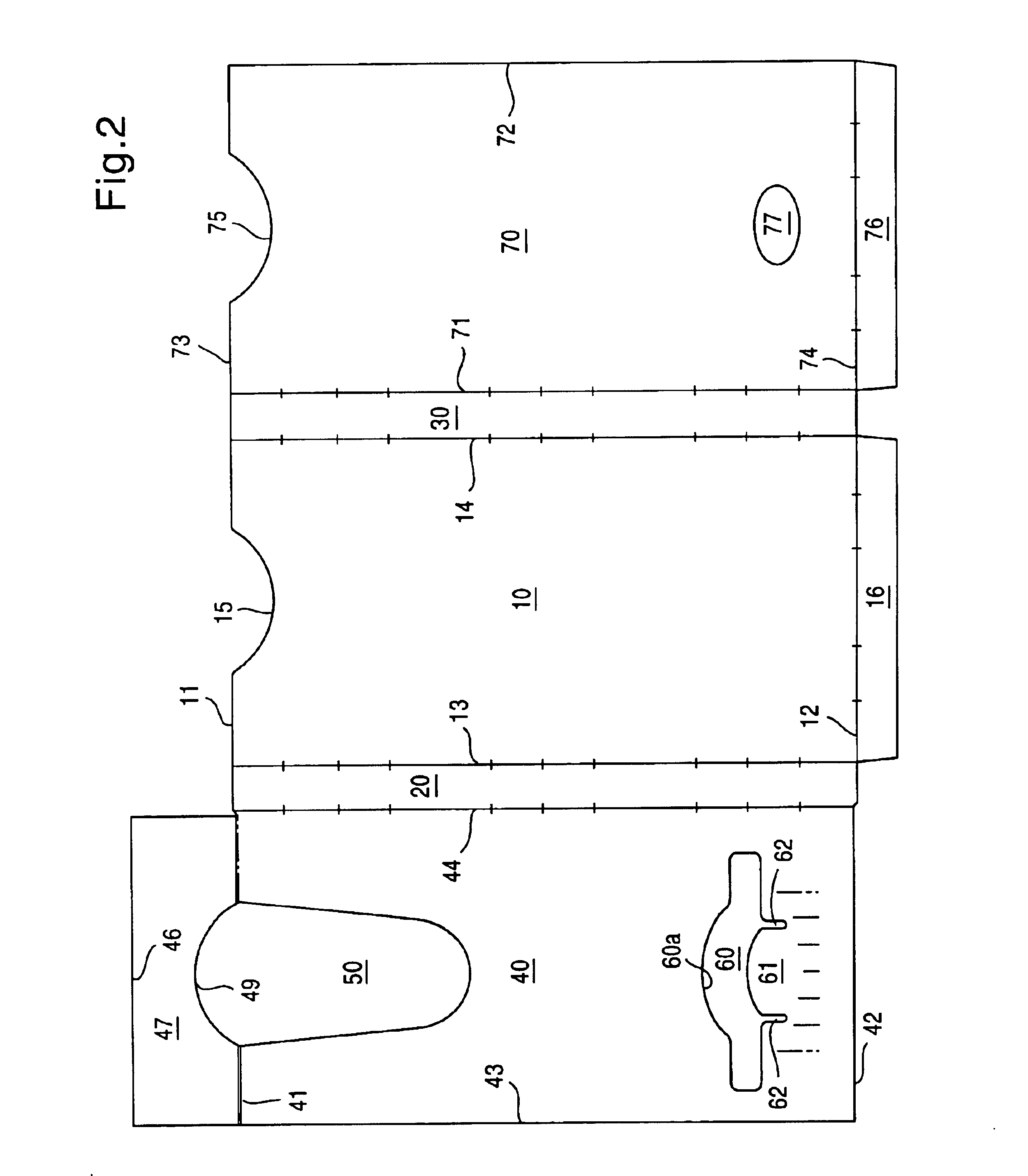 Lock and release mechanism of child resistant unit dose package