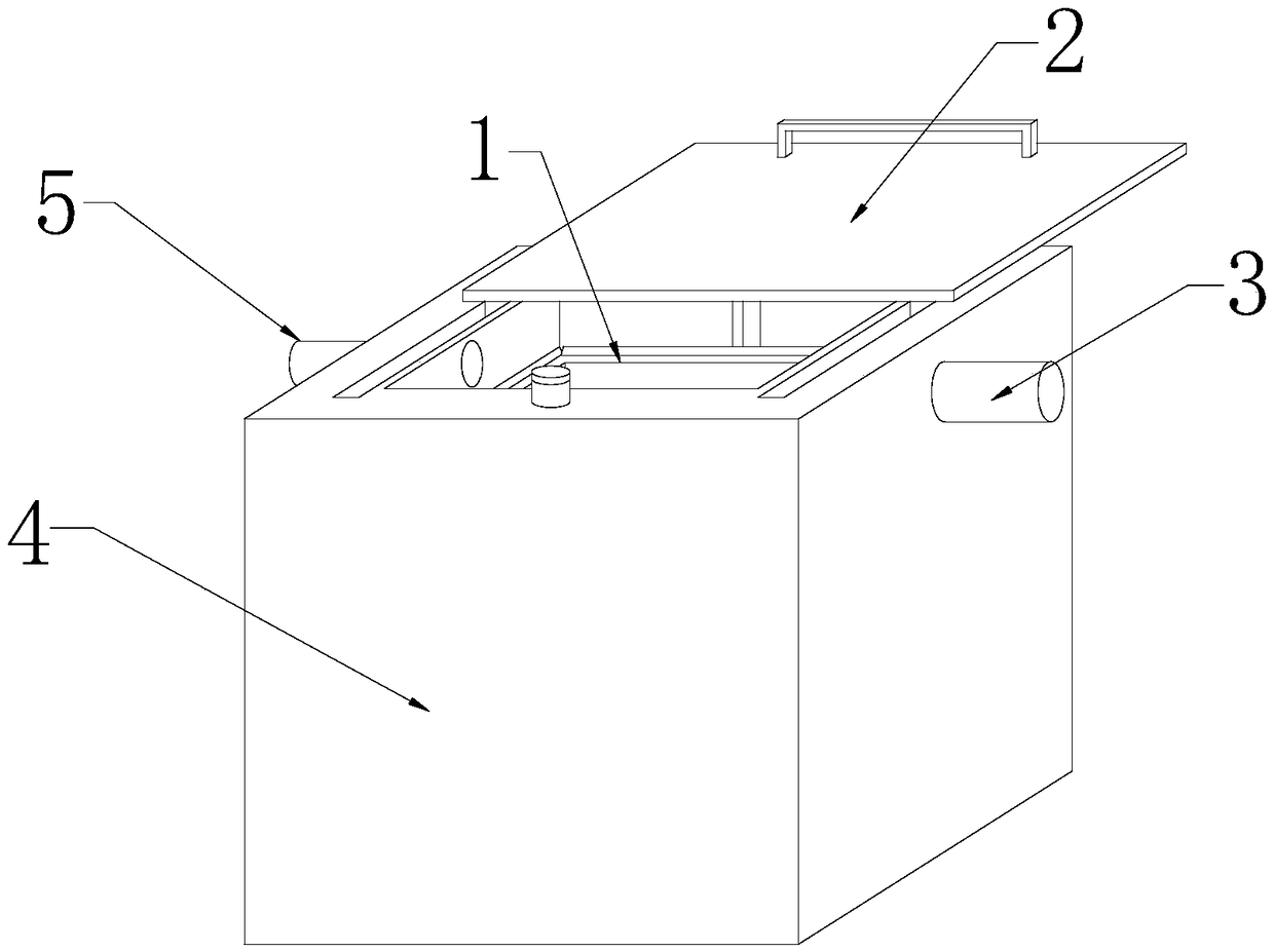 Environment-friendly industrial sewage treatment device