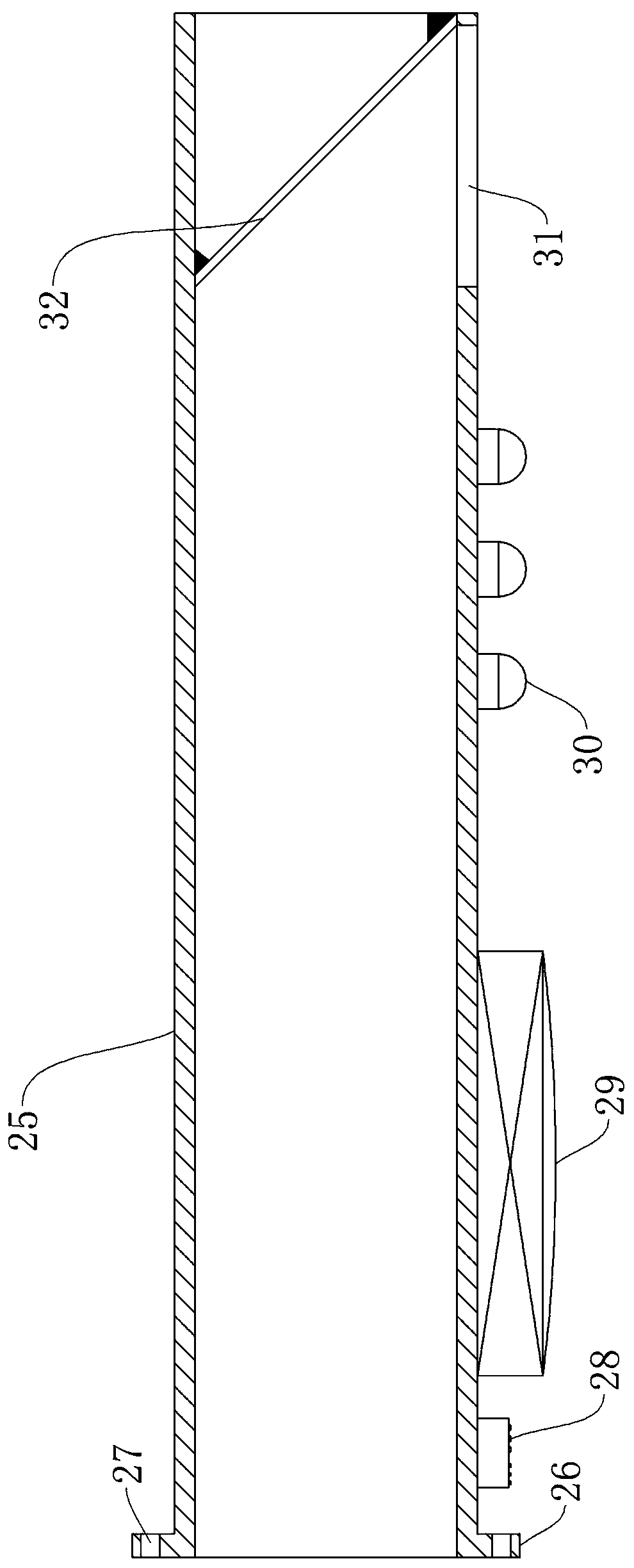 Special sweeper for graphite cone of atomic absorption spectrometer