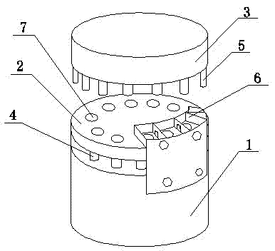 High-efficiency tablet press with feed chute