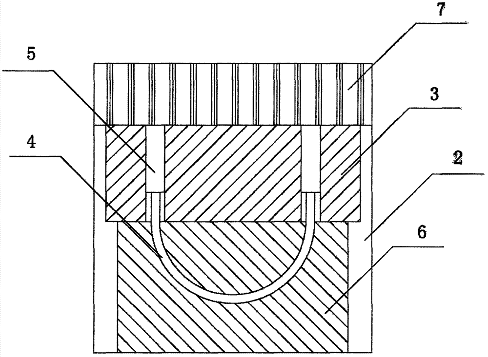 Dry paving type floor heating structure and paving method thereof