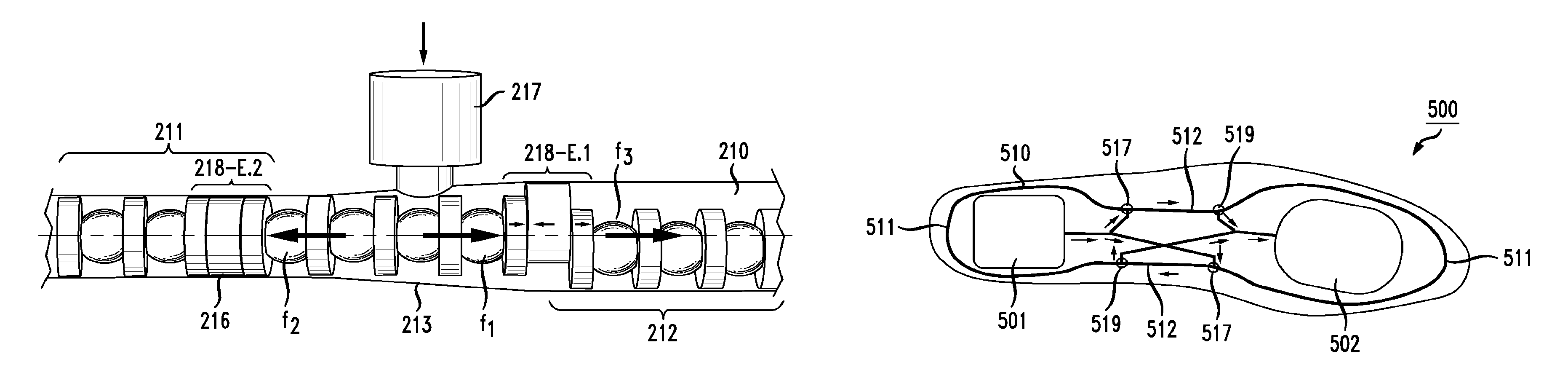 Apparatus for closed-loop mechanical energy harvesting