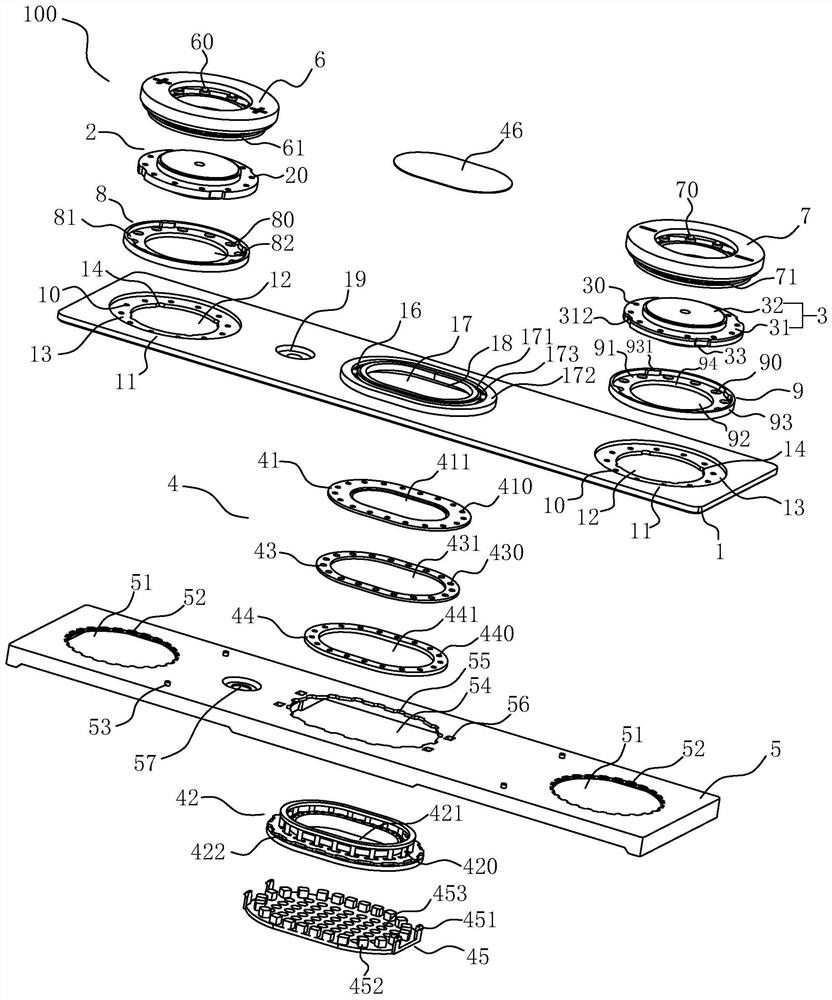 Injection molding assembling method of secondary battery top cover assembling and top cover assembly