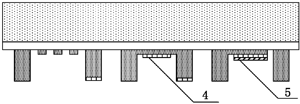 Capacitive temperature, humidity and air pressure sensor integrated manufacturing method based on SOI chip device layer silicon anodic bonding