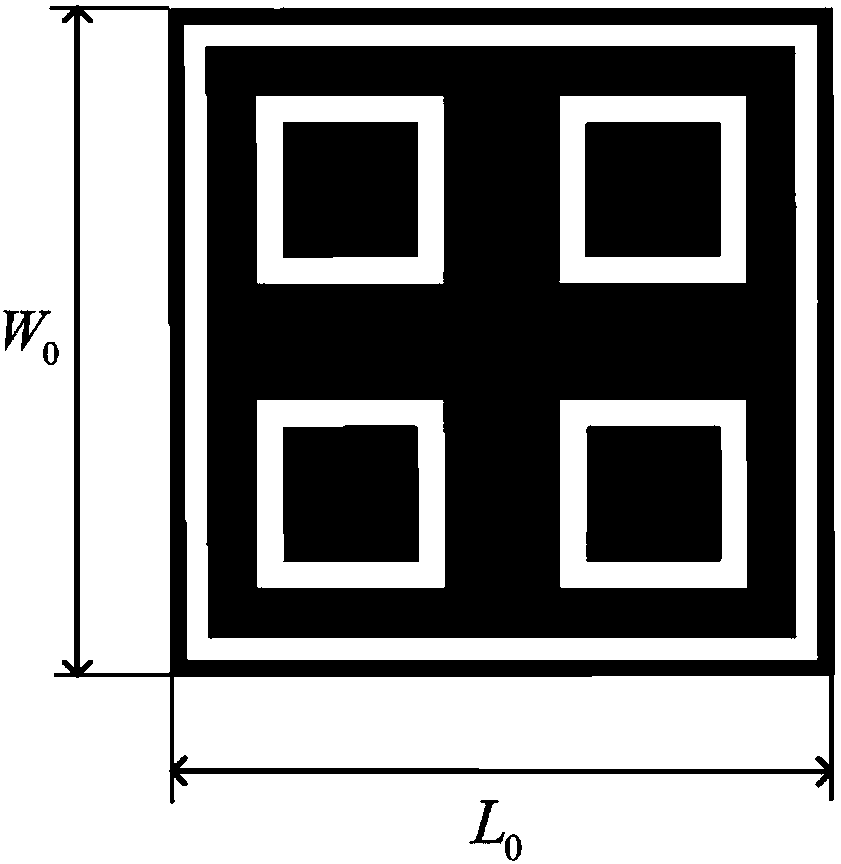 FSS antenna cover modeling method suitable for high-order moment method