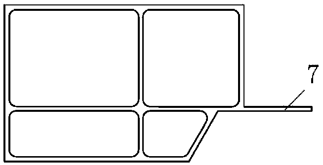 The connection structure between the a-pillar and the lower a-pillar of the vehicle body