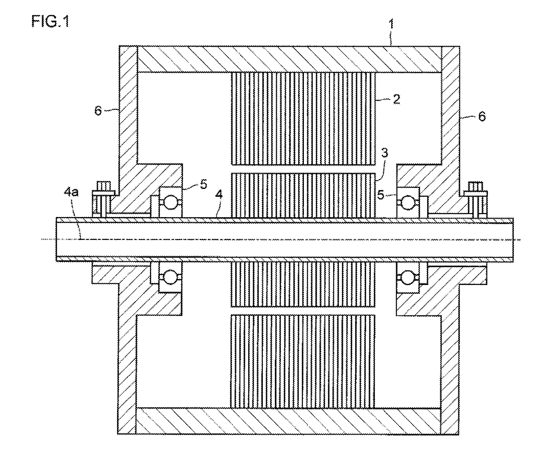 Permanent magnet embedded rotating electrical machine