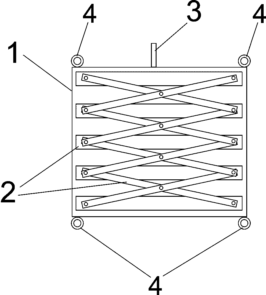 Portable self-inflating lifesaving device