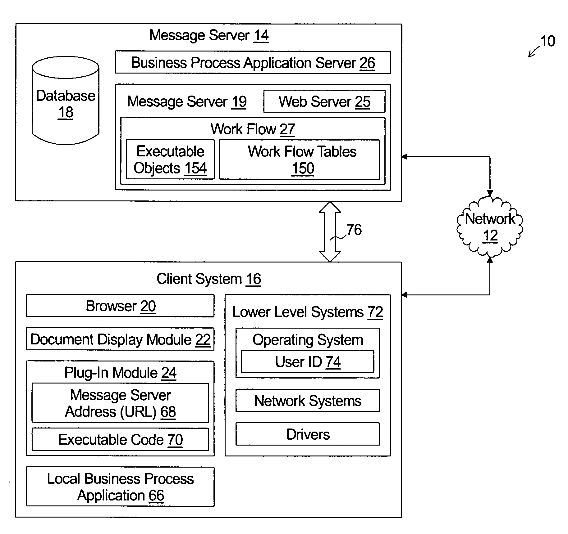 System and method for dynamically linking data within a portable document file with related data content stored in a database