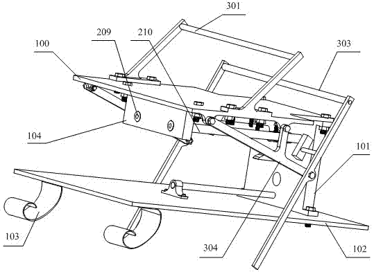 Jumping robot imitating ejection mechanism of locust