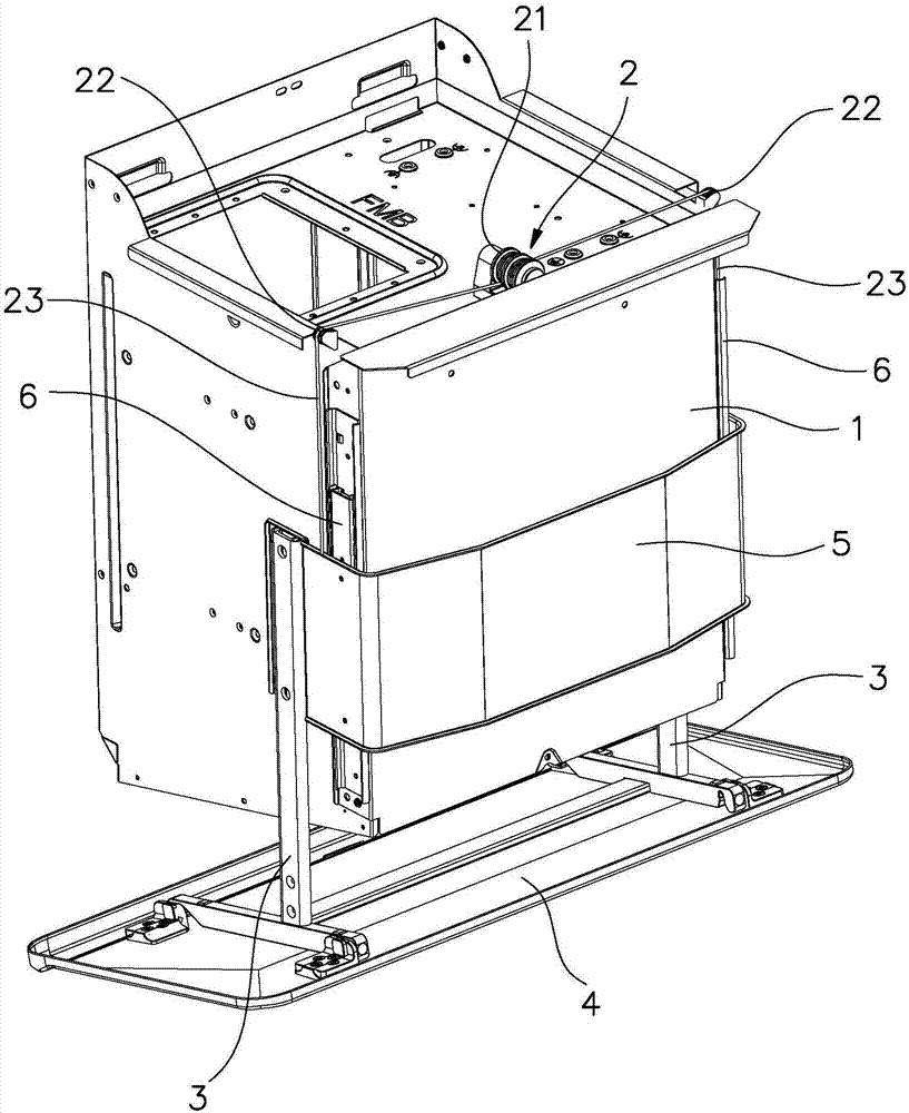 Smoke guide plate lifting mechanism of range hood