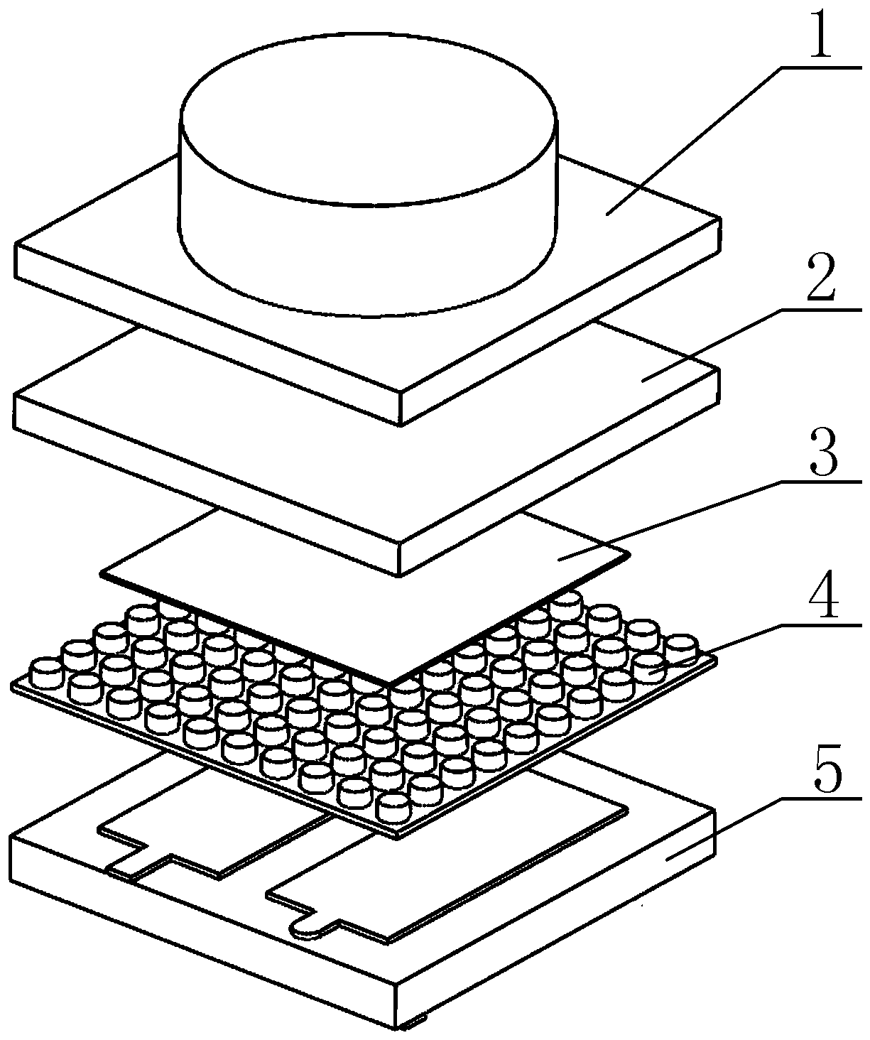 Capacitive flexible touch sensor and manufacturing method thereof