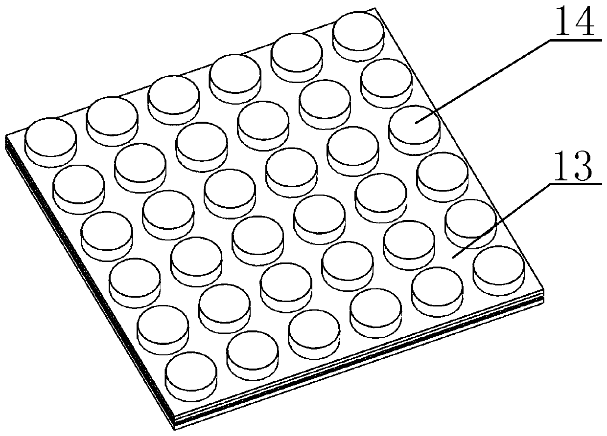 Capacitive flexible touch sensor and manufacturing method thereof