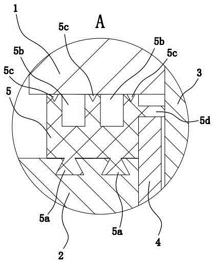 Sealing ring chain