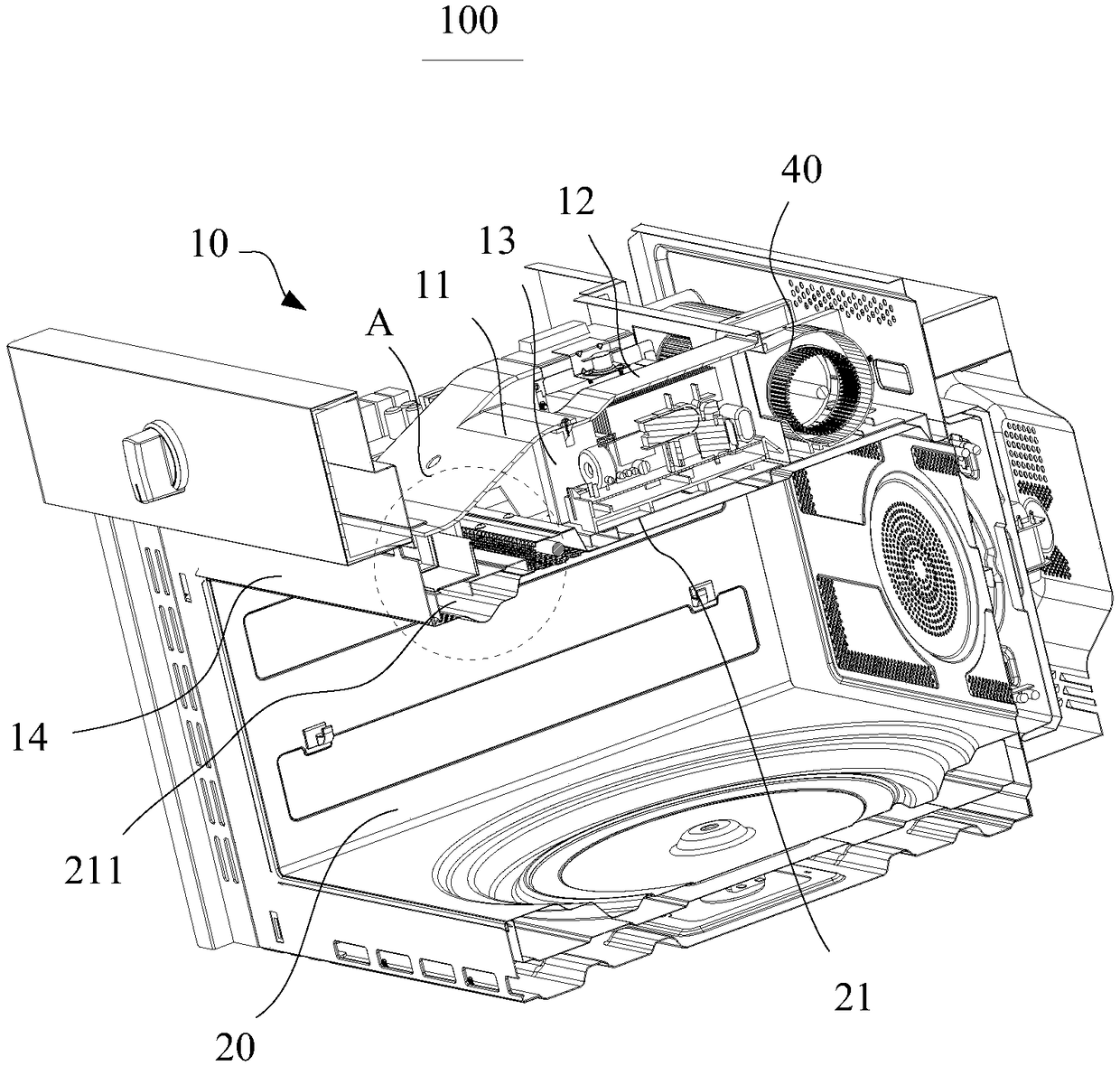 Heating and cooking device