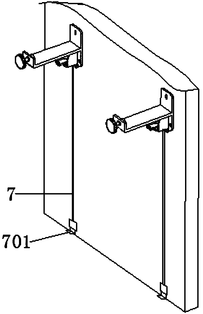 T-shaped supporting structure on assembly type concrete shear wall