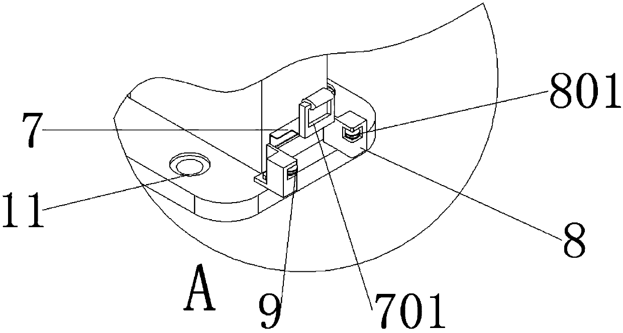 T-shaped supporting structure on assembly type concrete shear wall