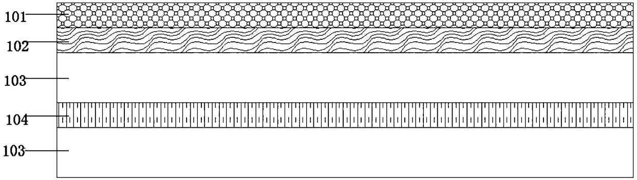 Liquid crystal display screen for emitting light through quantum dots