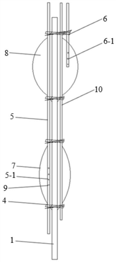 Pre-stressed anchor cable capable of preventing seepage through mold bags