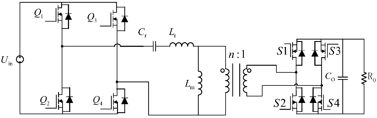 A three-mode rectification topological structure based on a LLC resonant converter