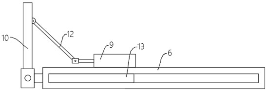 Lifting platform for assembling single-cylinder diesel engine set