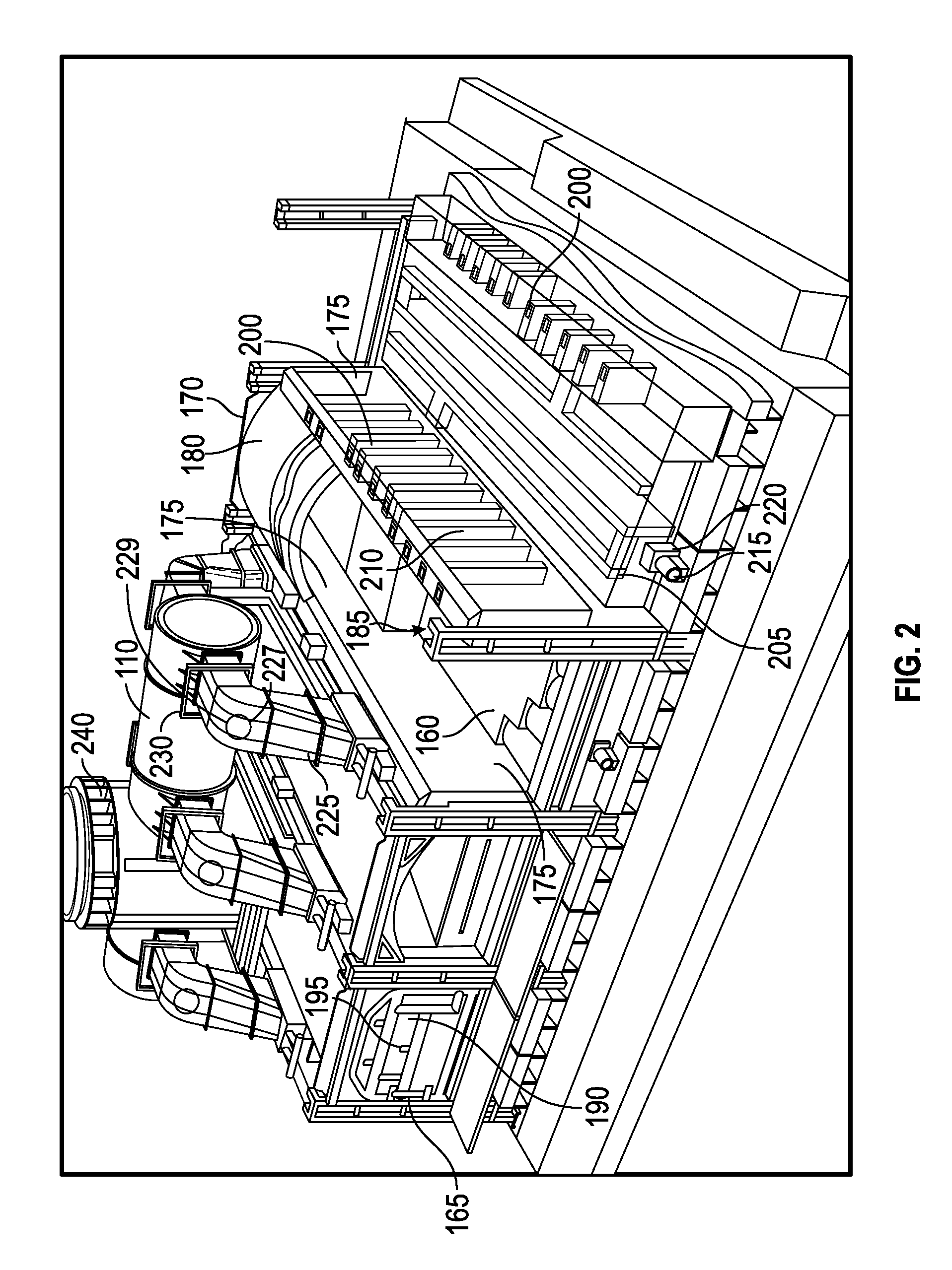 Coke plant including exhaust gas sharing