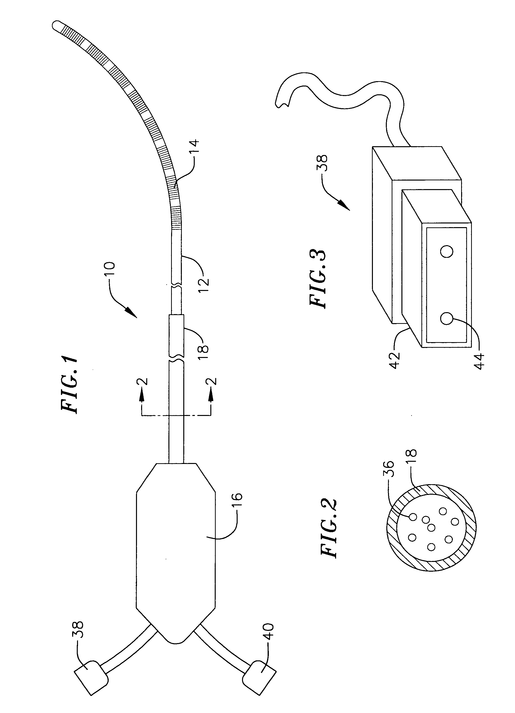 Internal indifferent electrode device for use with lesion creation apparatus and method of forming lesions using the same