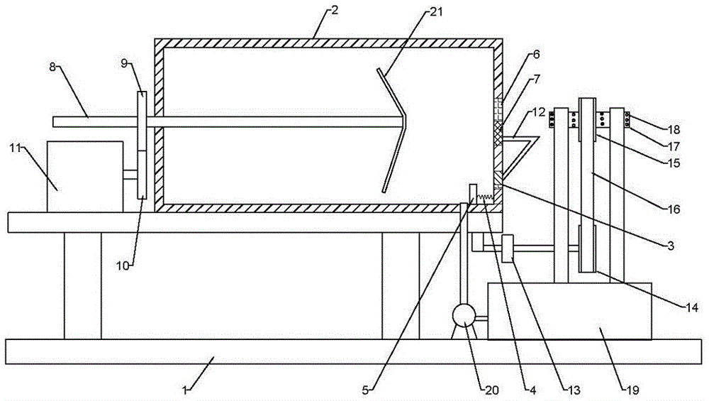 Bleaching and wiping device